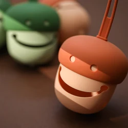Silicone Mushroom Pacifier Storage Box for Kid Infant Soother Container Box Portable Baby Silicone Pacifier Holder Baby Product