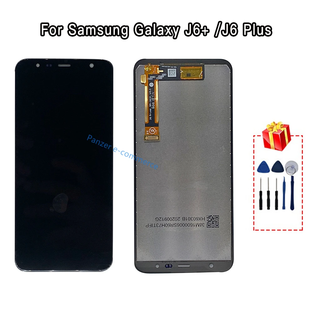 Оригинальный ЖК-дисплей 6 0 дюйма для Samsung Galaxy J6 J610 J610FN с сенсорным экраном и