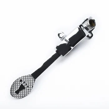 

Switch Control By Floor Foot Pedal Valve Copper Bathroom Basin Faucet Single Cold Tap Hospital Hotel Pedal Water Faucet