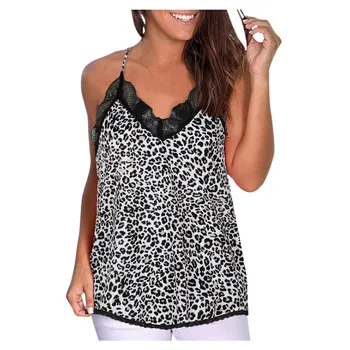 

Womens V-Neck Sleeveless Sleepwear Floral Print Casual Underwear Tank Tops High Quality Comfortable JAYCOSIN Four Season Camis