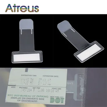 

Auto Car Ticket Folder Mini T-shape stickers for VW Polo Passat B6 B5 B7 B8 Audi A3 A4 B6 B8 B7 B5 A6 C5 Q5 A5 Q7 Mazda 6 CX-5