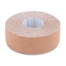 1 шт. предрезанная/нерезанная кинезиологическая лента хлопок лента мышечная боль снимает фитнес дышащая водонепроницаемая Спортивная терапевтическая клейкая лента