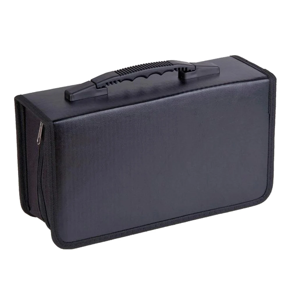 128-Disc-Collect-PU-Leather-Ergonomic-CD-Bag-Large-Capacity-Carrying-Case-Anti-Scratch-Game-Holder (1)