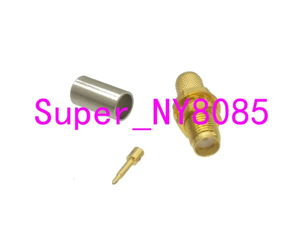10 шт. RP SMA разъем для RG 8X LMR240 RG8X|connector crimp|connector plugconnector female |
