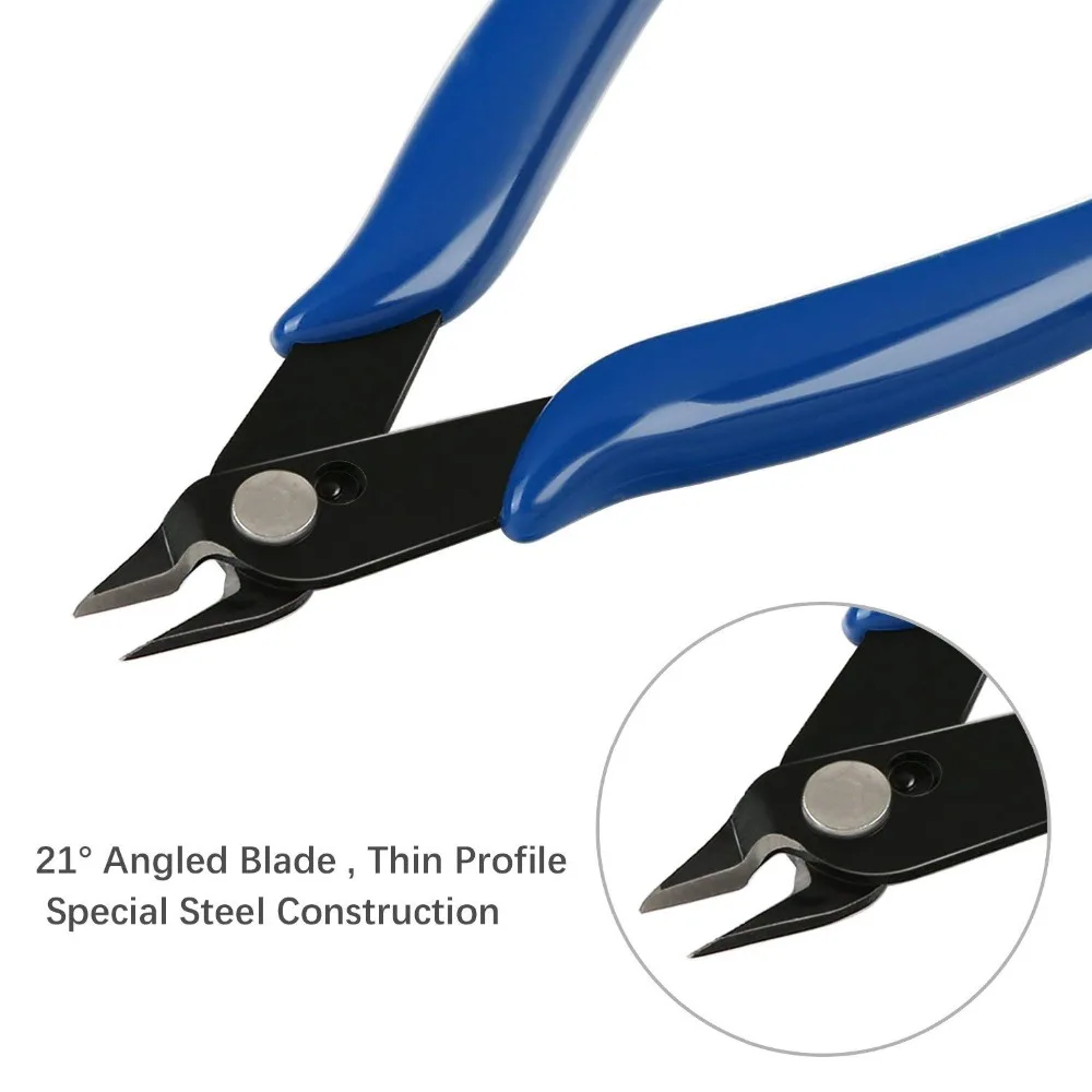 Pliers-Multi-Functional-Tools-Electrical-Wire-Cable-Cutters-Cutting-Side-Snips-Flush-Stainless-Steel-Nipper