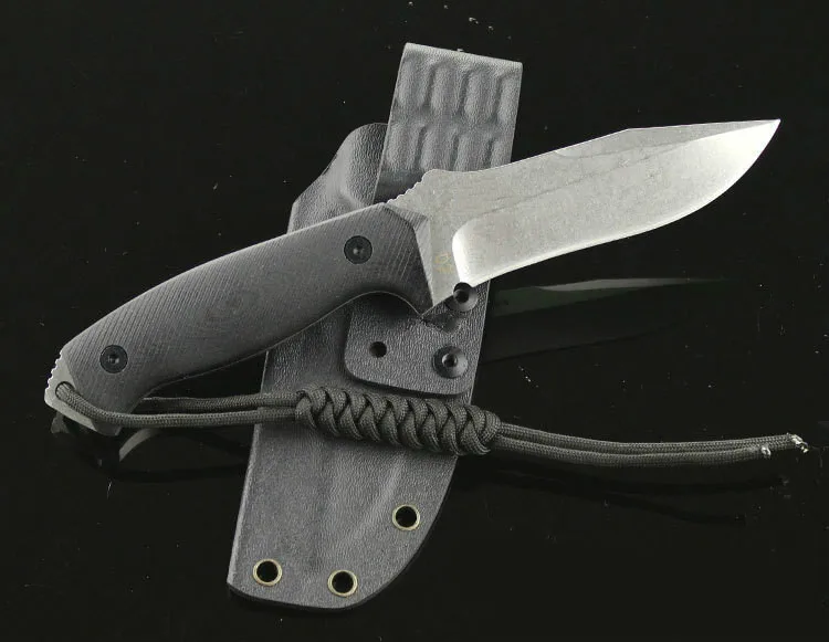 Взрывные модели продаются прямой нож с фиксированным лезвием D2 58HRC G10Handle Открытый Кемпинг Охота выживания карманный военный EDC инструменты K