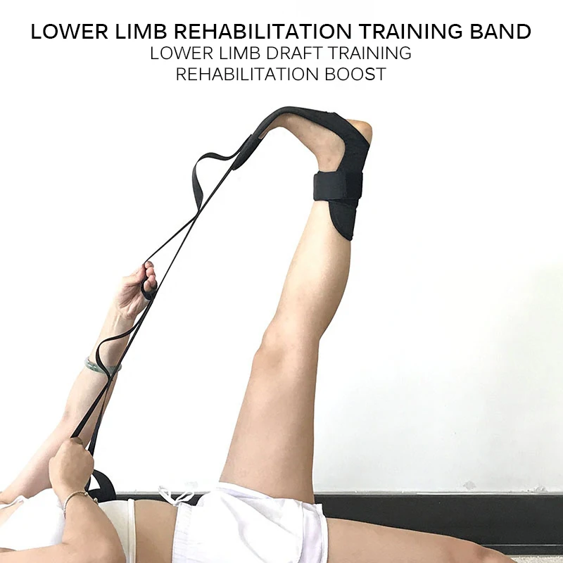 Yoga flexibilidad estiramiento pierna estiramiento correa para Ballet baile latino gimnasio entrenador gimnasio para Pilates Yoga Fitness estiramiento cinturón