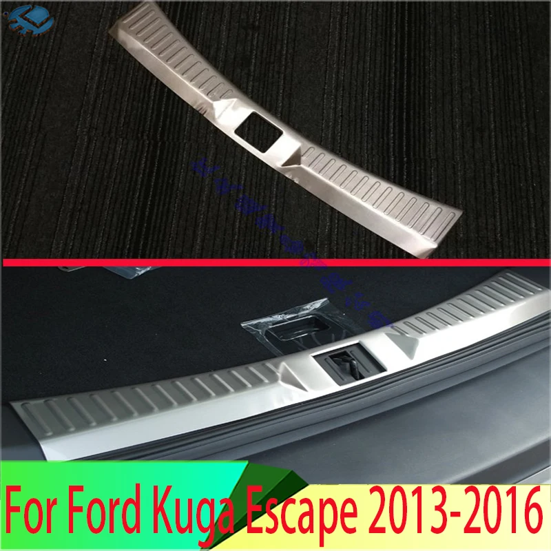 For Ford Kuga Escape 2013 2014 2015 2016 Stainless Steel Rear Trunk