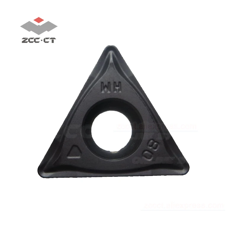 

10pcs ZCCCT carbide turning insert TCMT16T308-HM YBD152 for cast iron TCMT 16T308