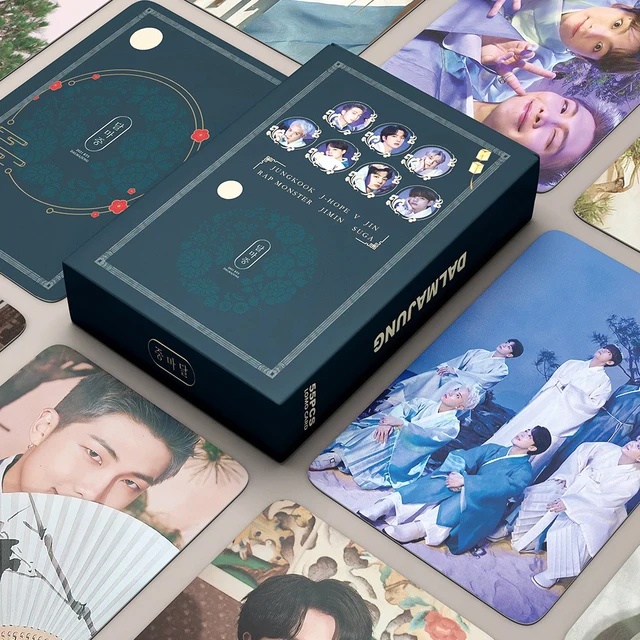 55PCS / Kpop Stray kids NO EASY Lomo Cards ATEEZ TXT TWICE NCT Bangtang Boys TXT ENHYPEN ITZY MAMAMOO Card album idol fan card BT-DALMAJUNG