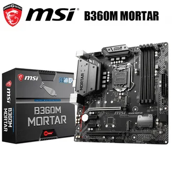 

LGA 1151 MSI B360M MORTAR Motherboard 1151 Core i7/i5/i3 Gaming Hifi M.2 Desktop MSI B360 Mainbaord 1151 HDMI Intel B360 NEW