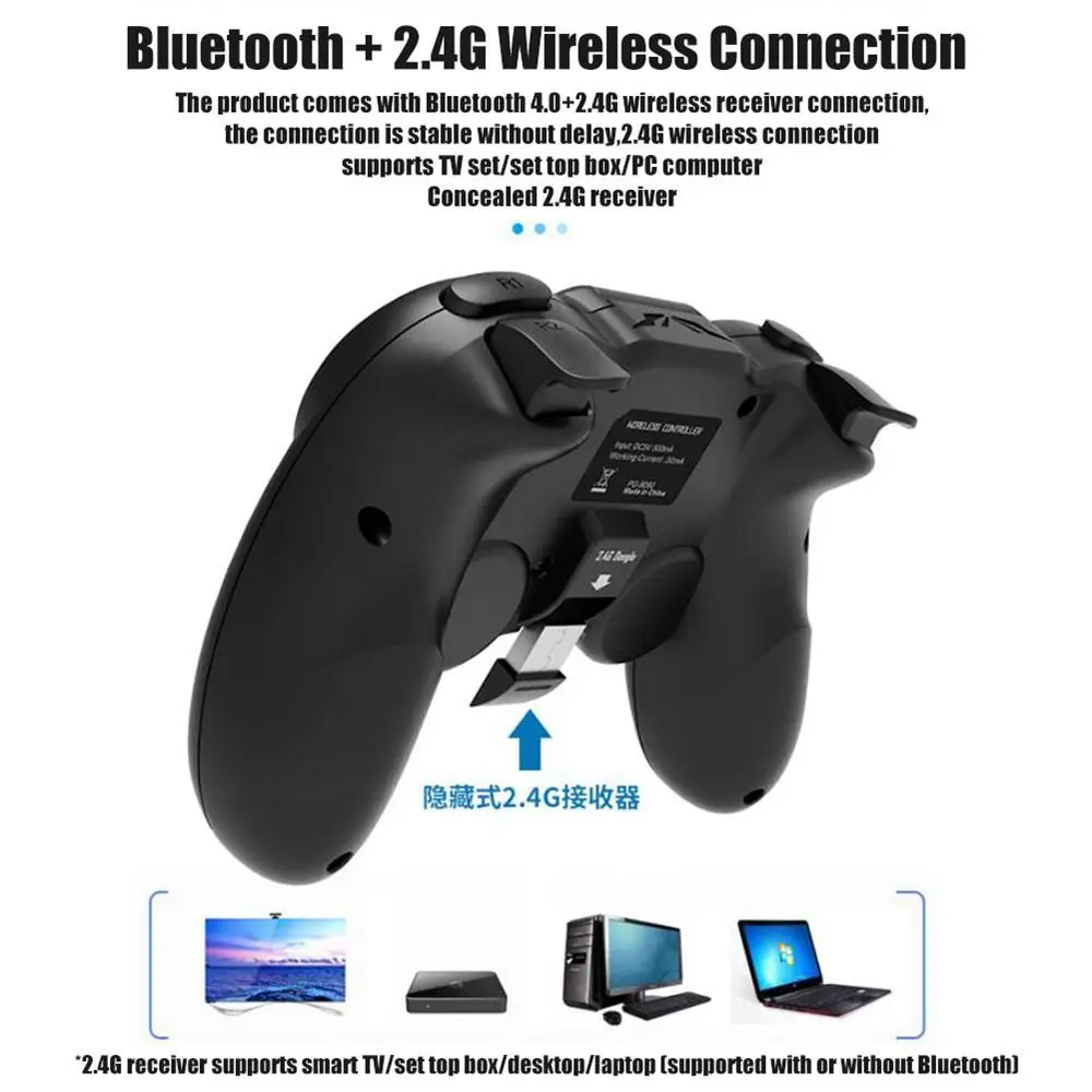  9090 PG-9090 2.4G Gamepad Trigger Pubg Controller Mobile Joystick Android For iPhone PC gamepad For