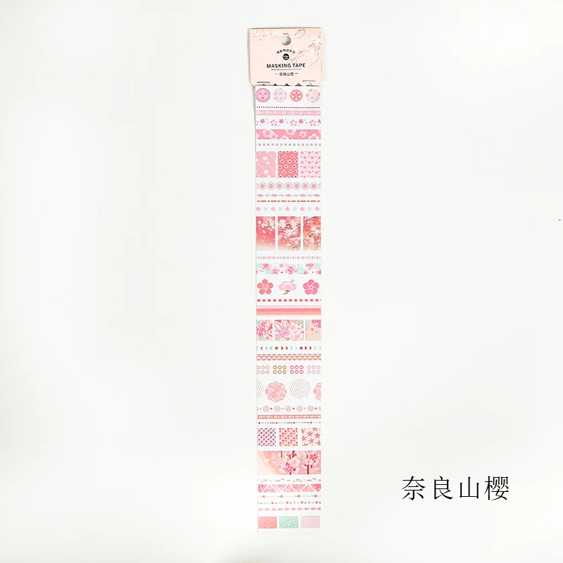 Nailiangshanying 30 шт./лот DIY японская бумага декоративная клейкая лента цветная история серии васи лента/маскирующая Лента наклейки - Цвет: Nailiangshanying