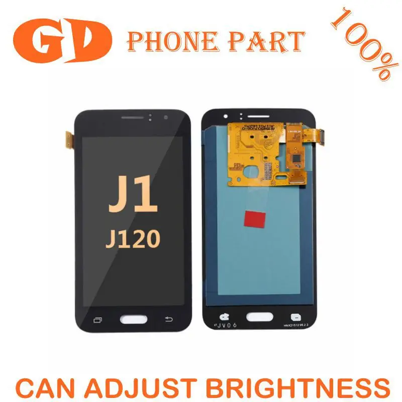 100% протестированный AMOLED j120 lcd для samsung Galaxy J1 J120 дисплей с сенсорным экраном
