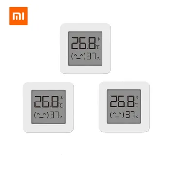 

Original Xiaomi Bluetooth Thermometer 2 Wireless Smart Electric Digital Hygrometer Thermometer Work With Mijia APP