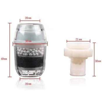 

Water Clean Purifier Filter Kitchen Accessories Transparent Portable Coconut Carbon Cartridge Faucet Tap Multiple Filters