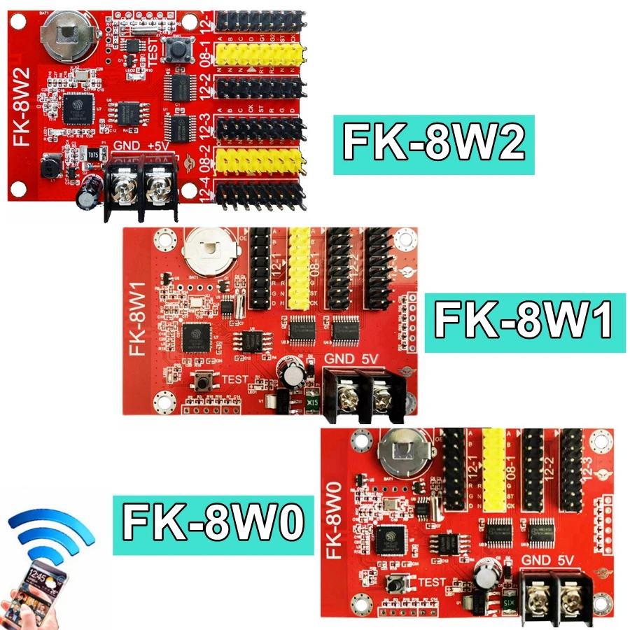 Женская карта управления со светодиодным дисплеем и поддержкой Wi-Fi P10 F3.75 F5.0 |