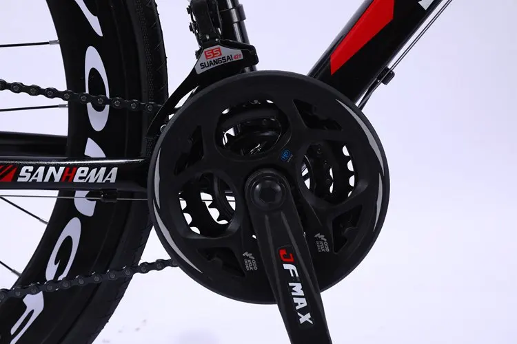 26-inch 60-knife Bend Bicycle Men and Women Road Race City Mountain Bike Variable Speed Dead Fly Double Disc Brake