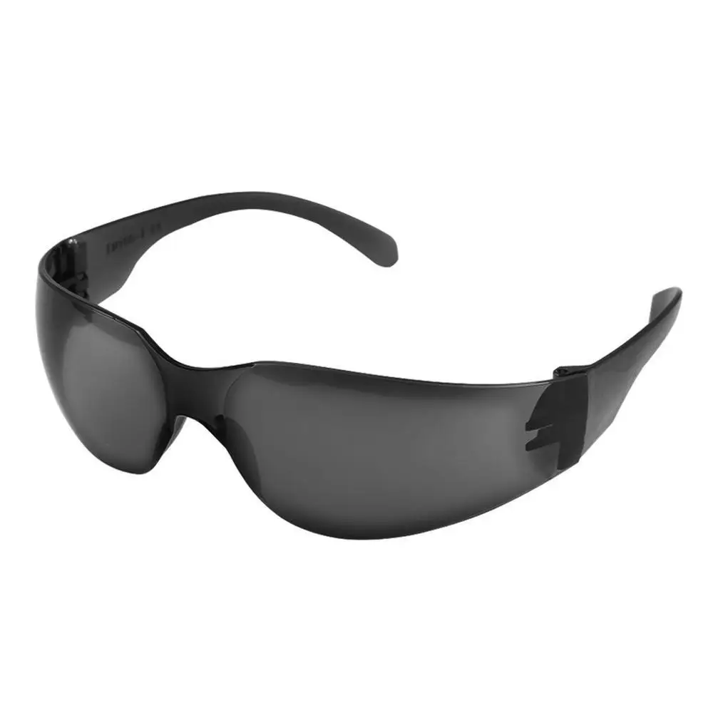 Безопасность Защитный черные солнечные очки для солнцезащитные очки против УФ Анти-туман, защита от ударов, рабочая защита глаз очки - Цвет: Black