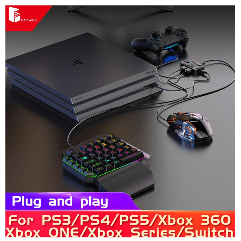 ADAPTATEUR CLAVIER ET Souris Pour PS3 PS4 PS5 Pour XBox360 Pour Pour EUR  15,26 - PicClick FR