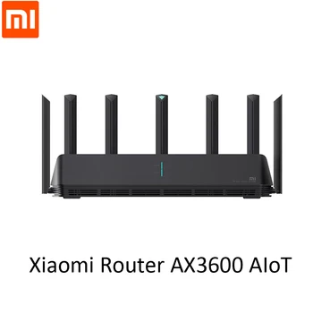 

Xiaomi Router AX3600 AIoT Wifi6 Dual Band 2976mbs Gigabit Rate WPA3 Security Encryption Qualcomm A53 External Signal Amplifier