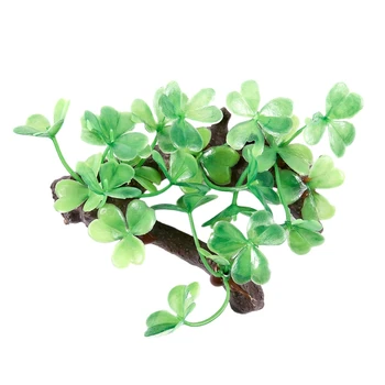 

New Artificial Plastic Plants Grass Water Ornaments for Aquarium Fish Tank Decor Green