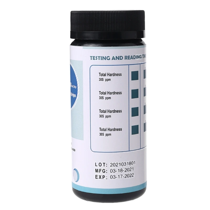 Water Hardness Test Strips Testing Water Quality Pool Spa Aquarium Drinking