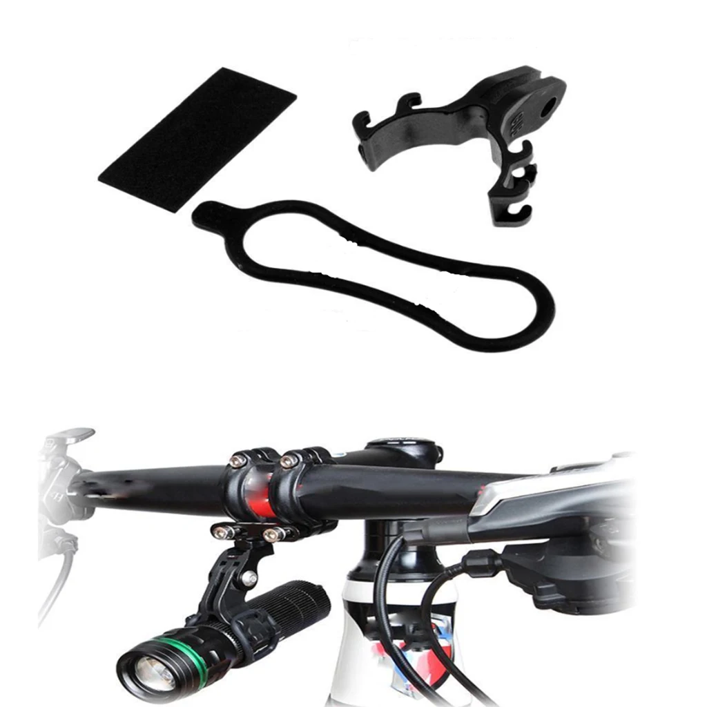 Bicycle Light Torch Flashlight Holder Clip Camera Mount Bracket for Gopro