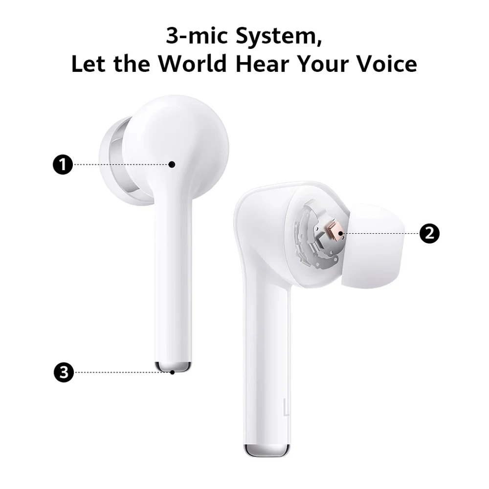 HUAWEI FreeBuds 3i Global Version Wireless Bluetooth Earphone  Active Noise Canceling 3 Mic Touch Control BT5.0 Headset