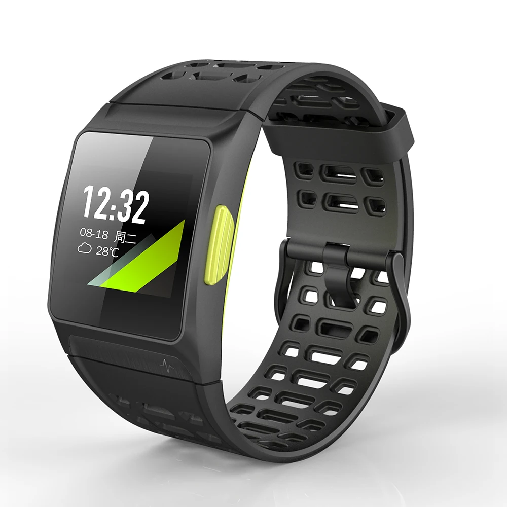 P1 Браслет Смарт браслет для мужчин сердечного ритма GPS мотор IP68
