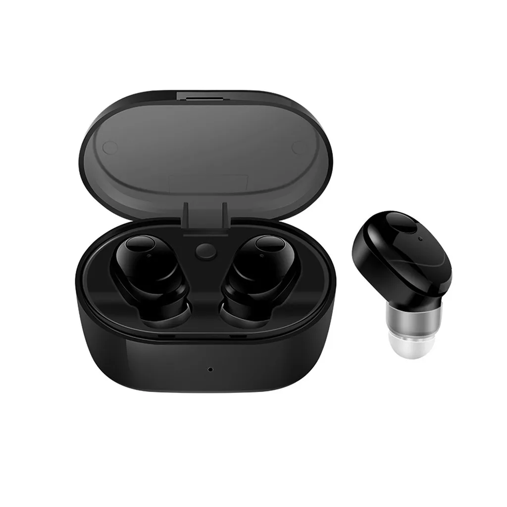 mosunx BT headset 5.0 binaural dialogue stereo in-ear mini low power waterproof sweat-proof sports wireless Bluetooth headset9 |