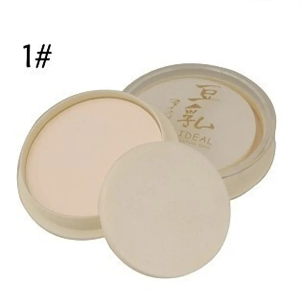 

Women Facial Makeup Foundations Powder Waterproof Brighten Face Concealer Pressed Powder Highlight Powder