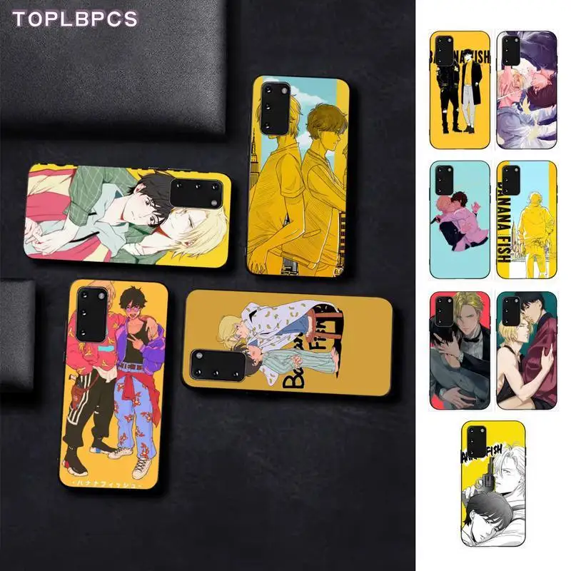 TOPLBPCS банан рыба Аниме роскошный уникальный чехол для телефона Samsung S6 S10 5G S7 EDGE S8 S9