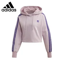 Новое поступление, укороченный Женский пуловер с капюшоном, худи, спортивная одежда