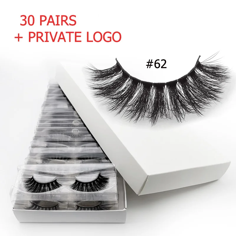30 Pairs Eyelashes Bulk Eyelashes Wholesale 3d Mink Lashes Bulk Mink Eyelashes Natural Makeup False Eyelashes maquiagem cilios