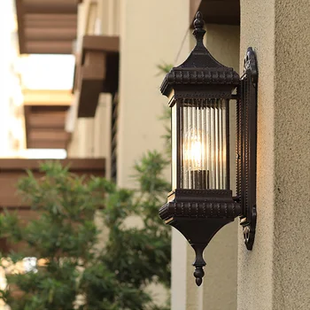 Vintage European Waterproof Outdoor Sconce 1