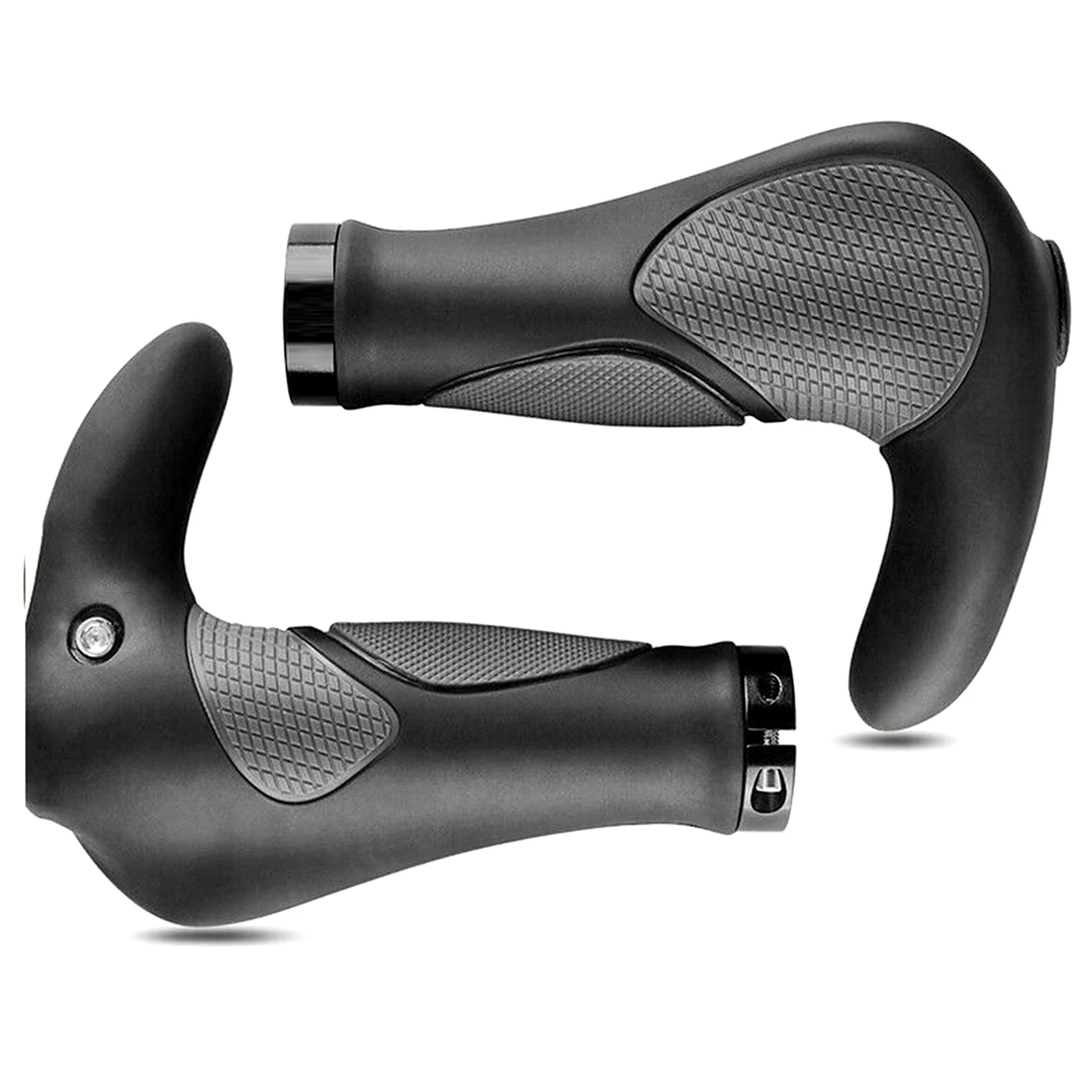 Bike Hand Grips Mountain Bike Handlebar Ergonomic Hand GripsBicycle
