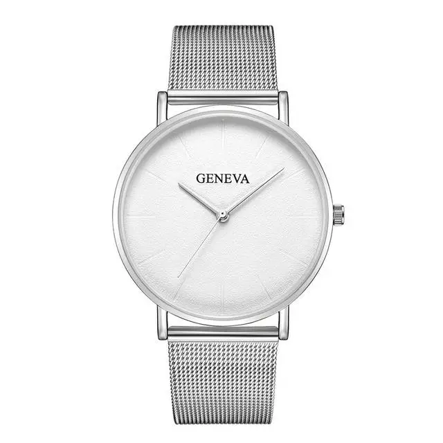 Women's Watch Rose gold Women's Watch 2020 women mesh belt ultra-thin fashion relojes para mujer luxury wristwatches reloj mujer D