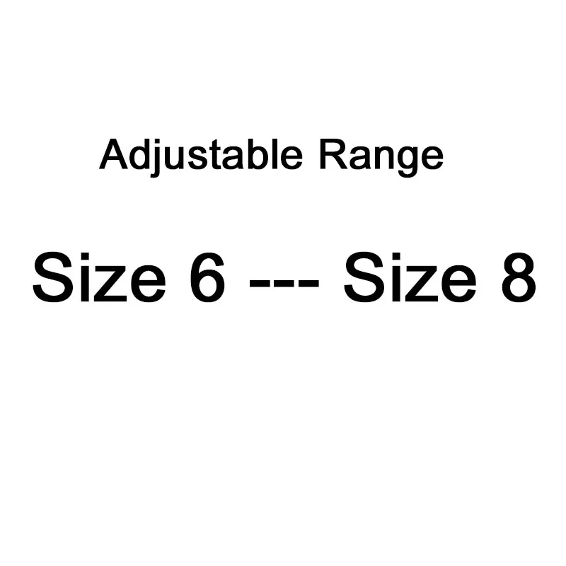 Size 6--- Size 8