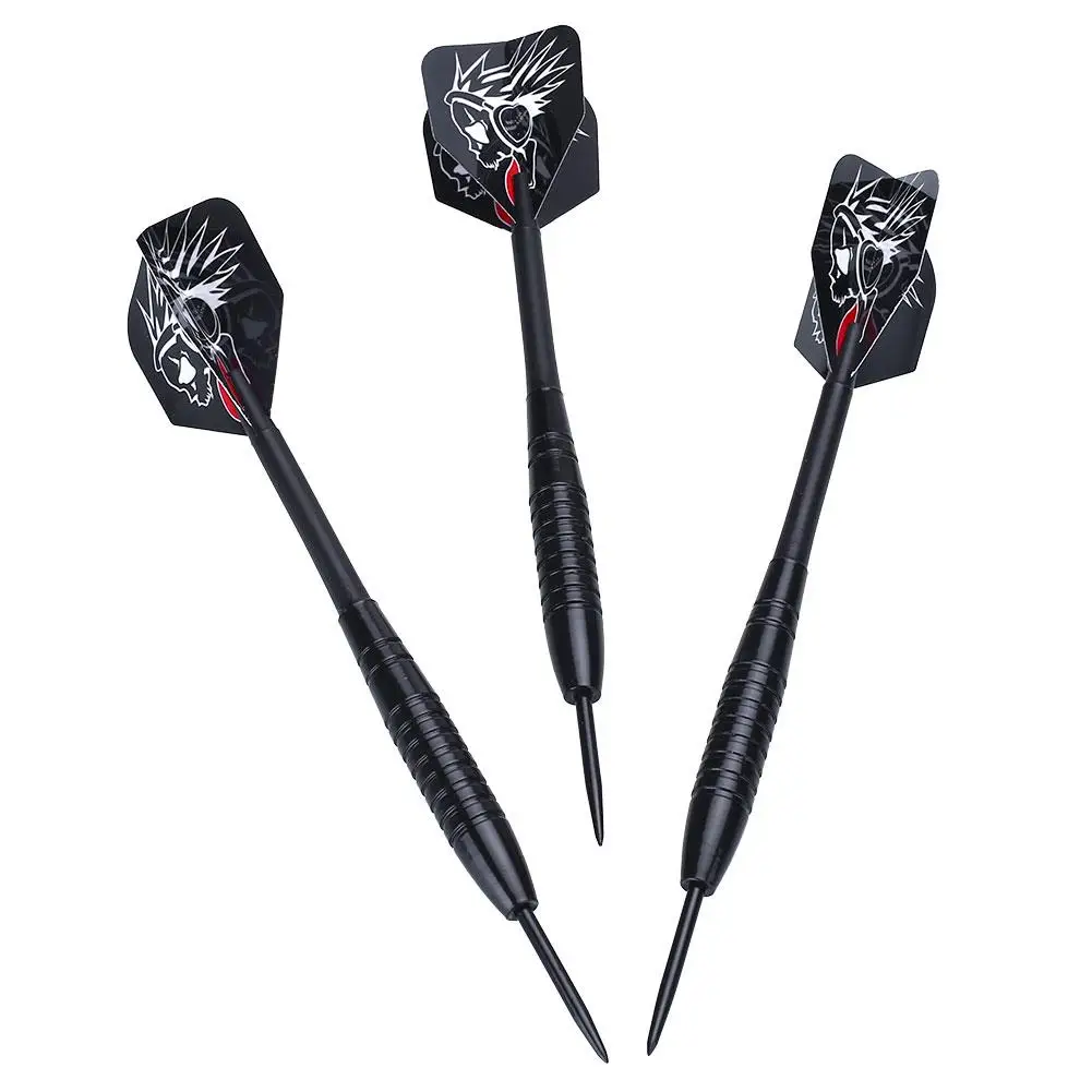 3pcs Iron Tip Darts 22g Shafts Nice Harrow Point Needle Barrel Throwing