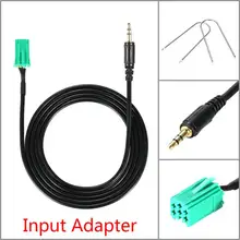 Dropship aux no adaptador de entrada para renault 2005-2011 clio megane laguna modus mp3 bluetooth acessórios do carro venda quente rápido