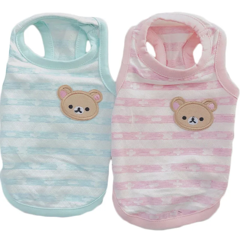 Transpirable gato Chaleco de verano para perro tiras de ropa para mascotas ropa sin mangas sudaderas con capucha camiseta para perros pequeños Chihuahua perro Yorkie camiseta Tank Top L