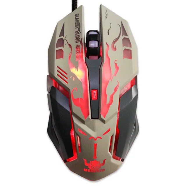 New 2022 Silent Wired Computer Mouse LED Backlight Ergonomic PC Notebook Computer Mouse Variety Optional Computer Accessories good wireless gaming mouse Mice