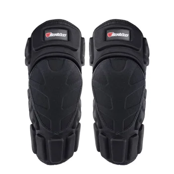 

HEROBIKER Motorcycle Knee Pads Motocross Knee Protector Guard Moto Knee Protector Protective Gear Motorbike Riding Knee Black