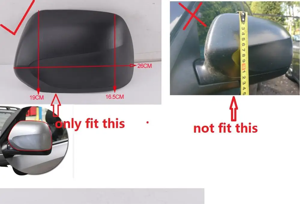 Крышка QX для Subaru Forester 2008 2009 2010 крышка бокового зеркала заднего вида украшения