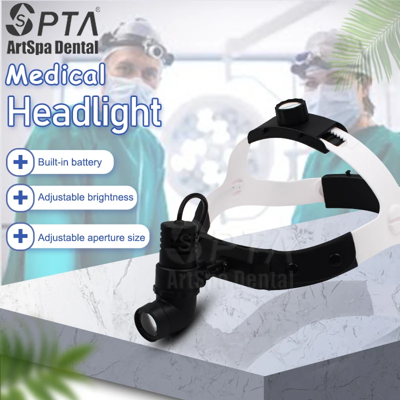Medical led light loupe magnifier headband lamp Surgical headlight
