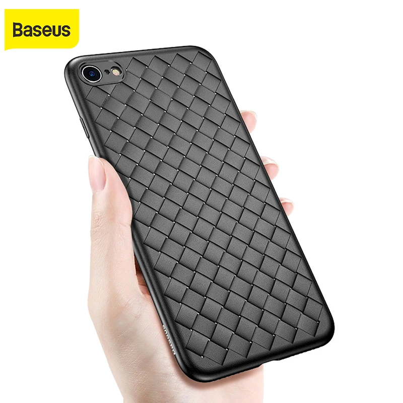 Креативный Плетеный чехол Baseus для iPhone 6 6S Роскошные ультратонкие сетчатые