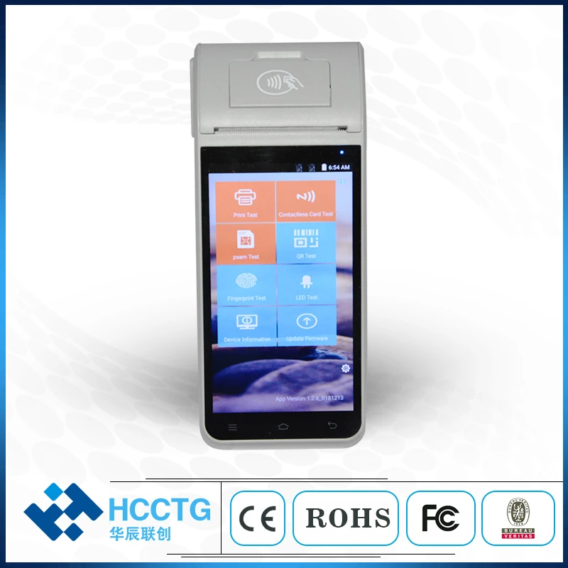 #^Special Price RAM2GB+ROM16GB WIFI 4G Printer Android handheld pos terminal bluetooth wifi mobile pos systems touch screen machine with printer