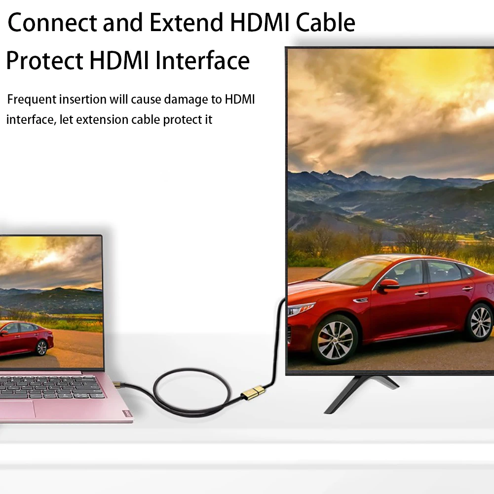 HDMI Male-Female 2,1 кабели 4K 120Hz 8K 60Hz 48Gbps полоса пропускания ARC HIFI HDR 4:4:4 RGB MOSHOU видео удлинитель для samsung tv