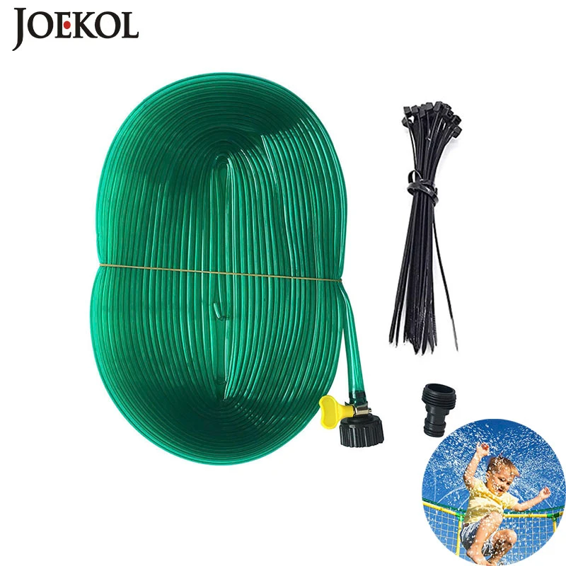 

12M Summer Water Sprinkler Trampoline Sprinkler Outdoor Garden Water Games Sprayer Backyard Water Sprinkler Garden Accessories